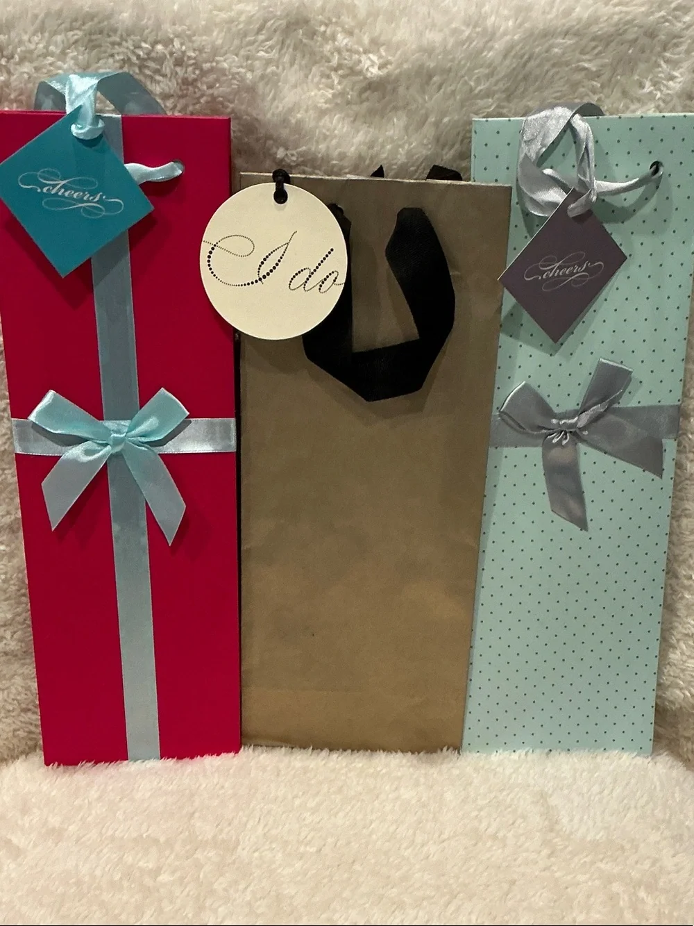 Wine Gift Bag Set - 6 Holiday & Gift Collection